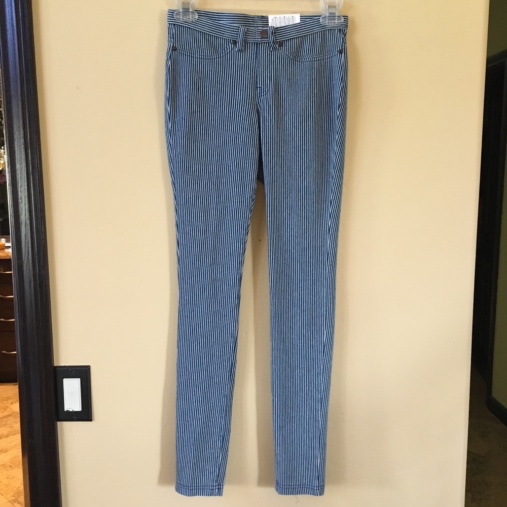 Pinstripe jeggings